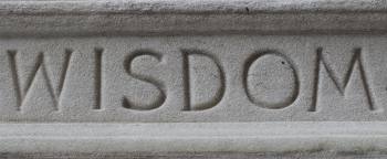 Wisdom plaque