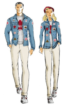 Canada Olympic Collection Womens Denim Jacket Canada Olympic Collection Womens Denim Jacket