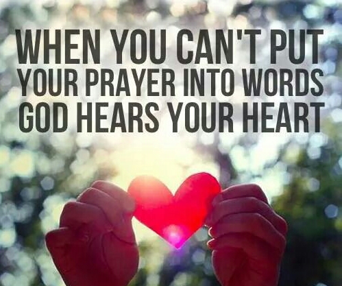 prayer God heart