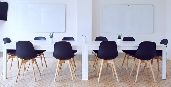 conference room, board room, conference table